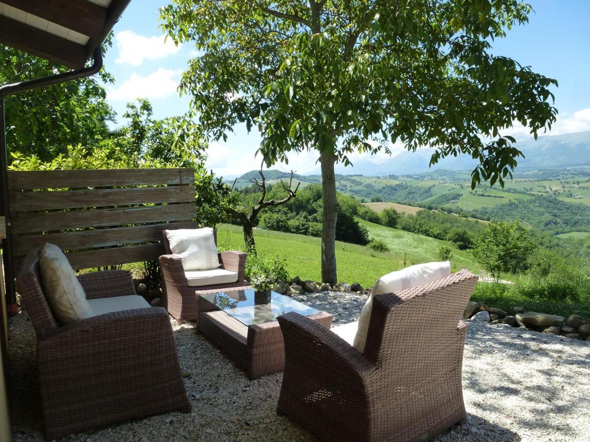 Villa Pilotti Country House Penna San Giovanni Bagian luar foto
