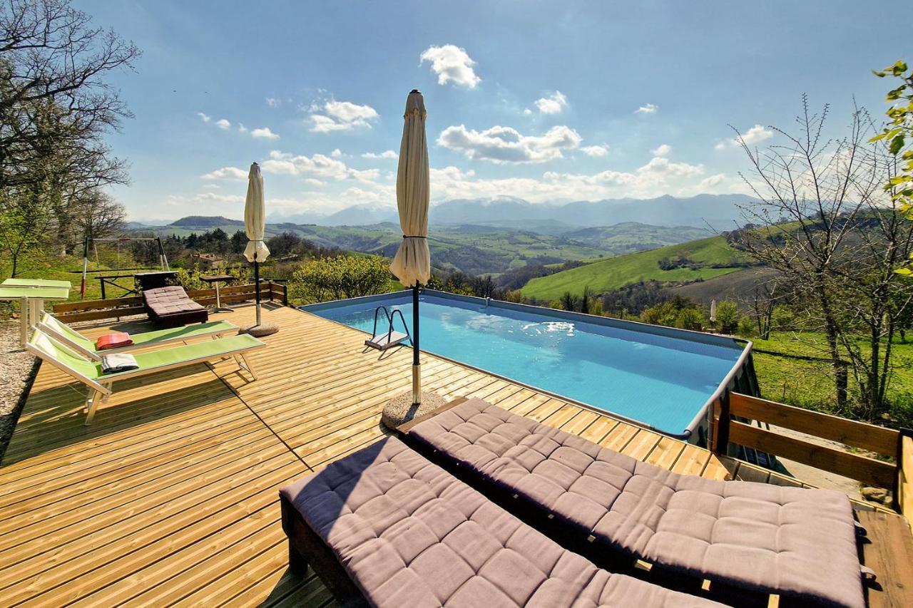 Villa Pilotti Country House Penna San Giovanni Bagian luar foto