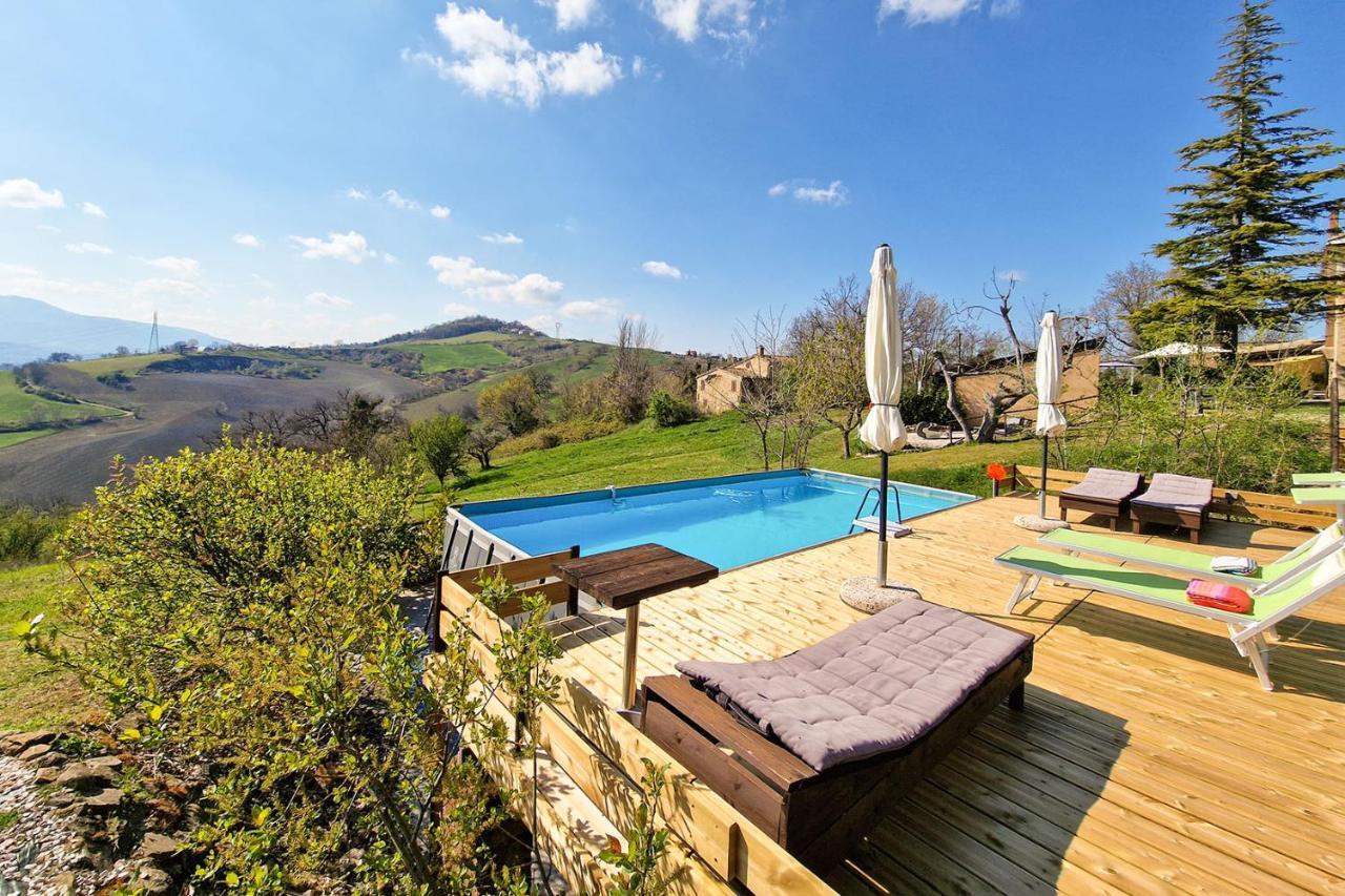 Villa Pilotti Country House Penna San Giovanni Bagian luar foto