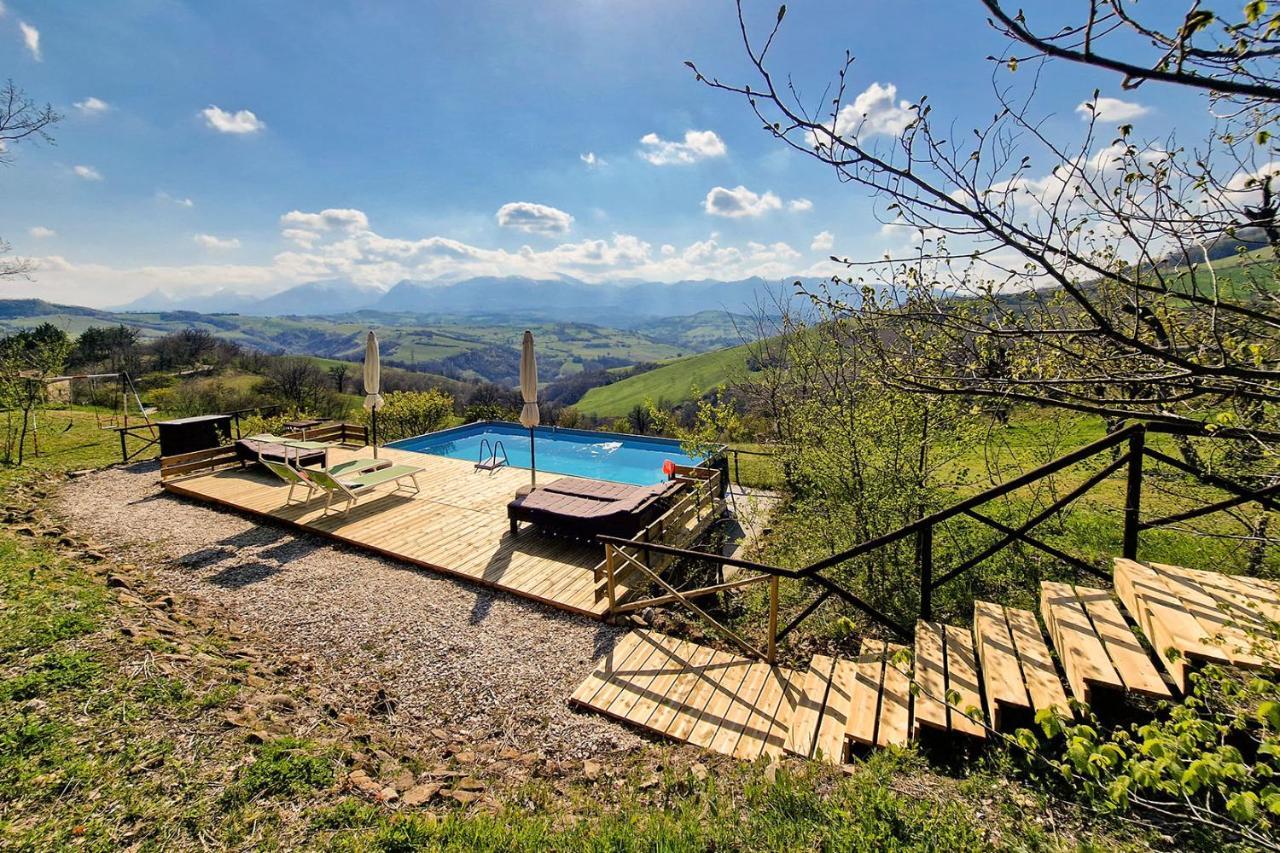 Villa Pilotti Country House Penna San Giovanni Bagian luar foto