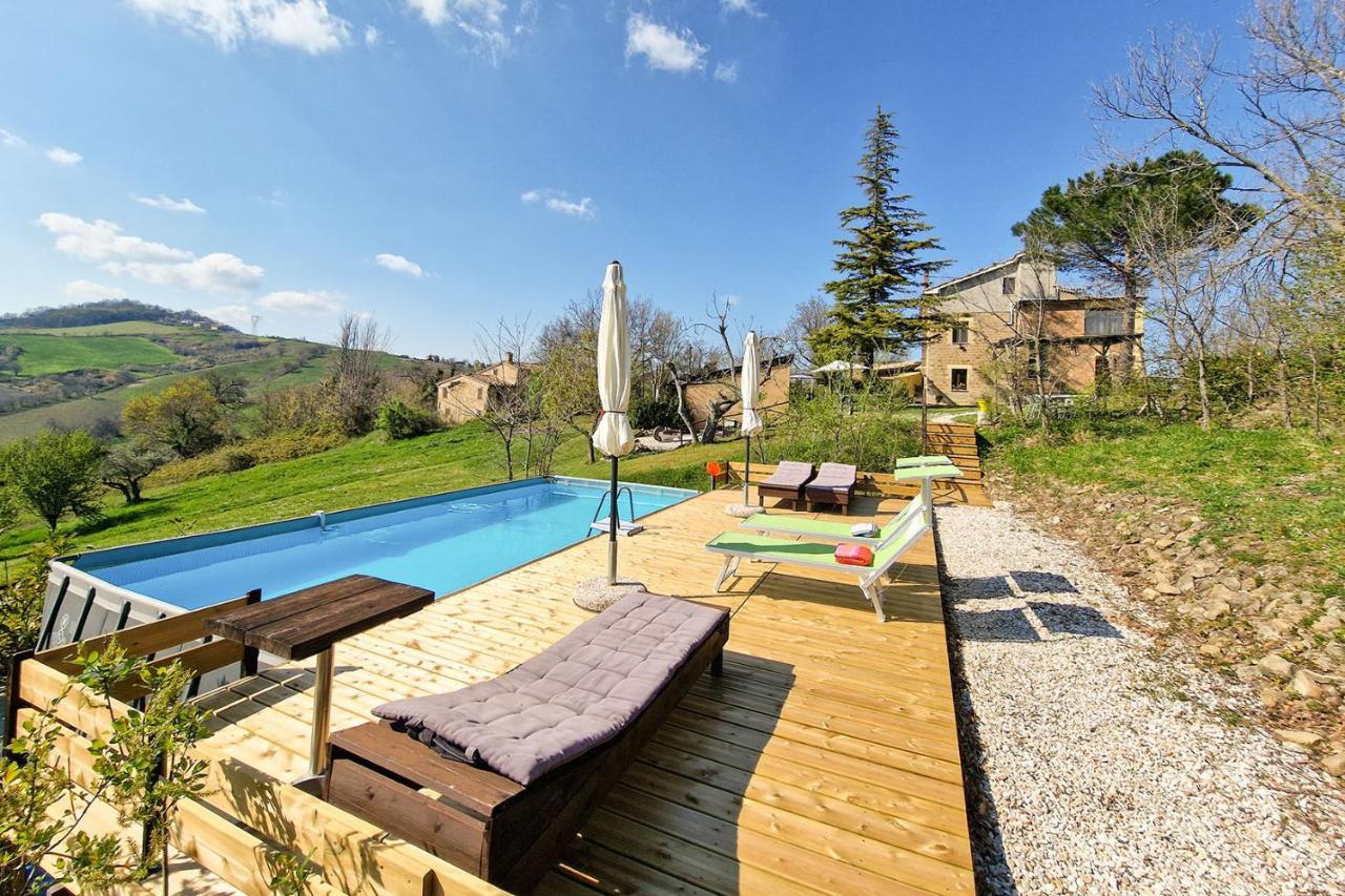 Villa Pilotti Country House Penna San Giovanni Bagian luar foto