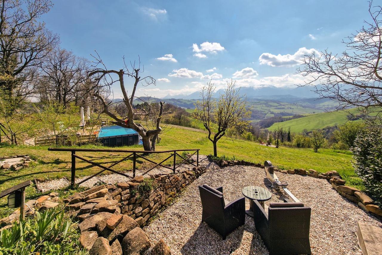 Villa Pilotti Country House Penna San Giovanni Bagian luar foto
